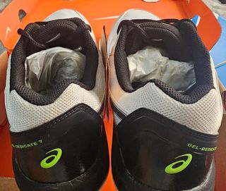 Zapatillas Asics Gel T47 Hombre Blancas/Negras