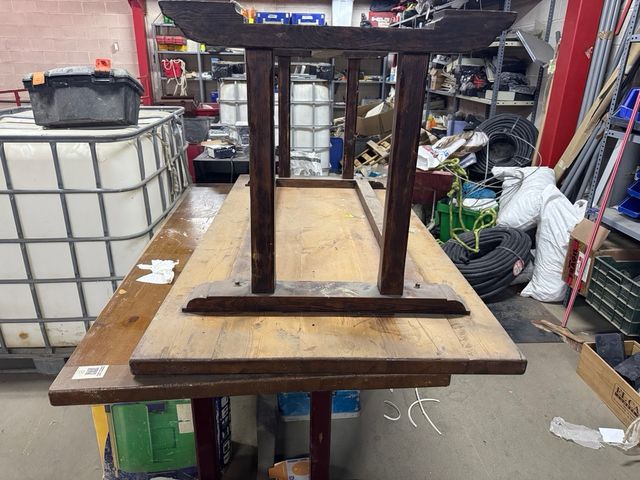 Tavolo rustico in legno 90x180 cm