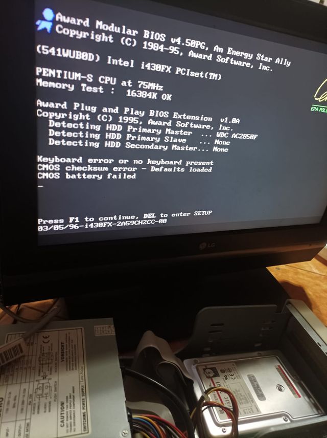 PC Fisso Intel pentium vintage retro