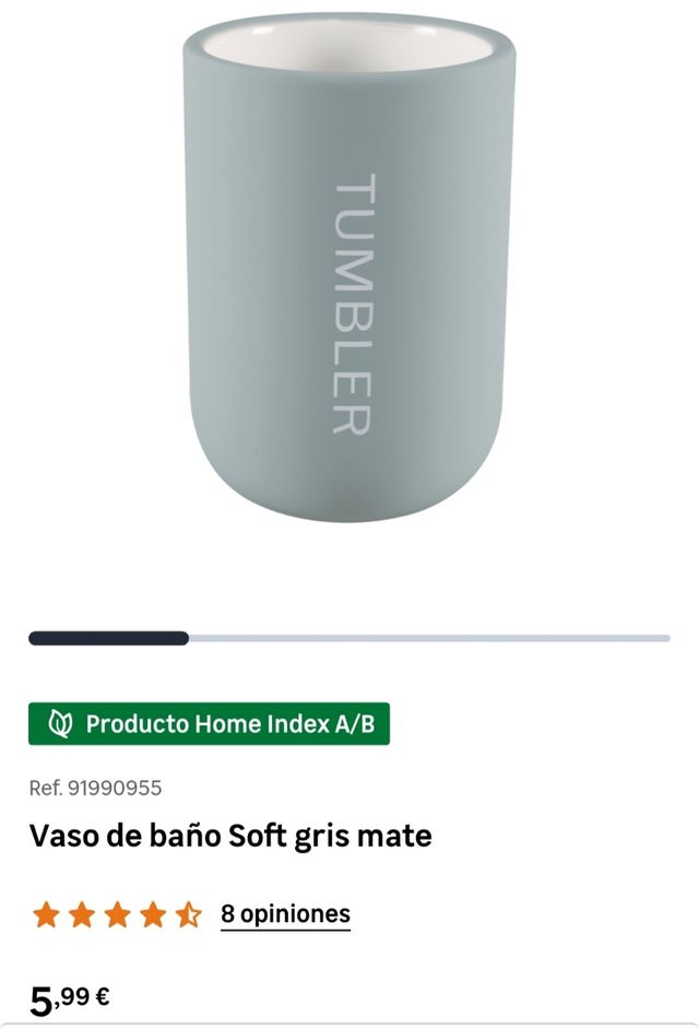 Juego de baño azul NUEVO