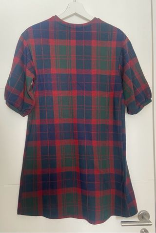 Vestido Zara cuadros Talla S