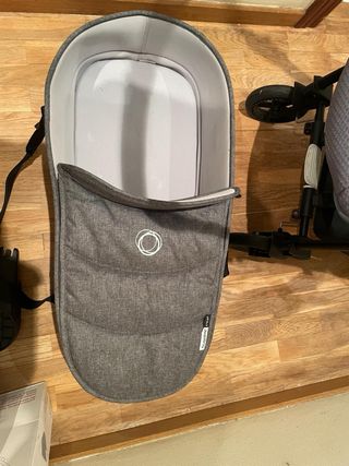 Bugaboo Bee 6 gris chasis negro