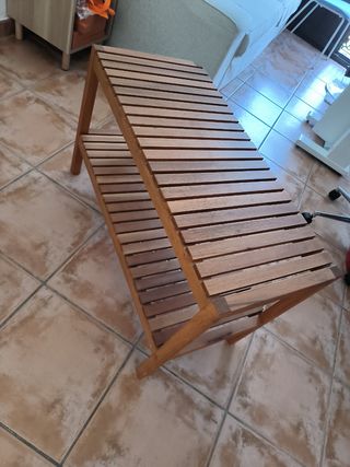 Banco de madera Ikea Molger