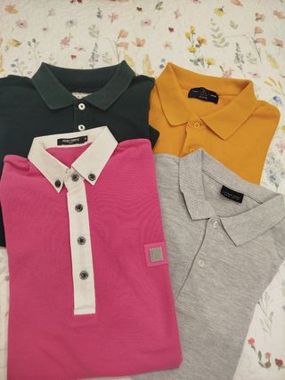 Lote 4 Camisas Polo Antony Morato Talla S