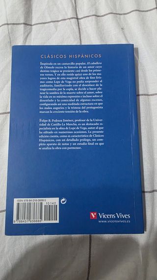 El Caballero De Olmedo N/c (Clasicos hispanicos...