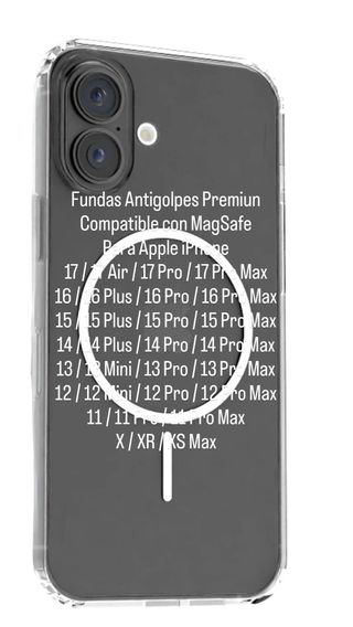 Funda Antigolpes Premium MagSafe iPhone