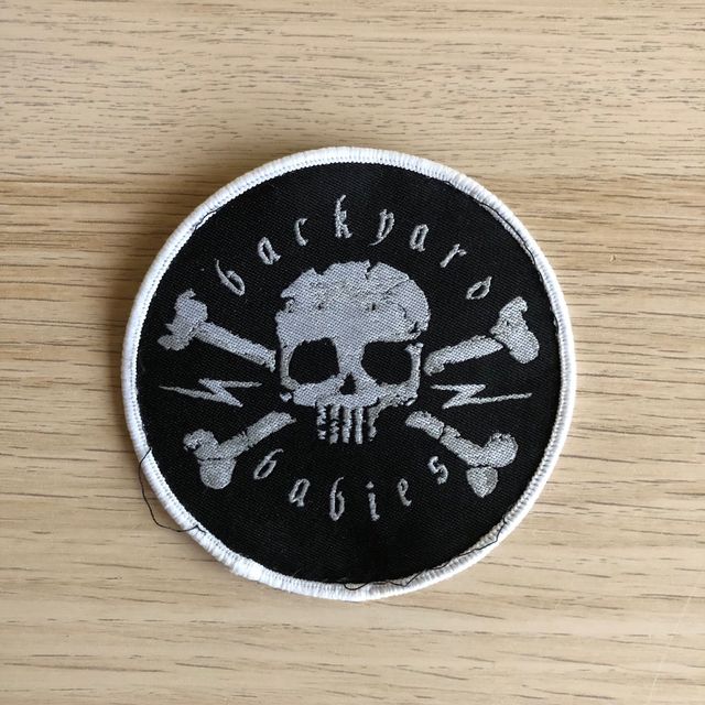 BACKYARD BABIES logo patch toppa