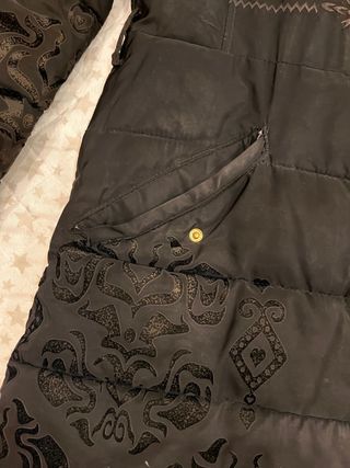 Abrigo Desigual Negro