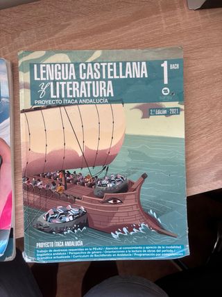 libro primero de bachiller de lengua