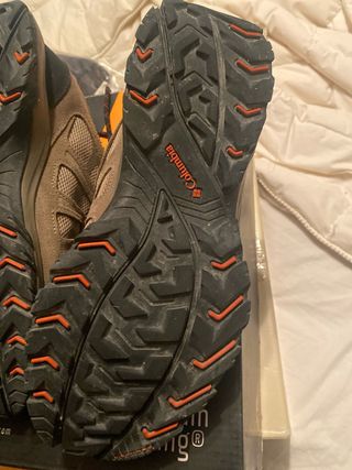 Botas Columbia Senderismo Marrón/Rojo