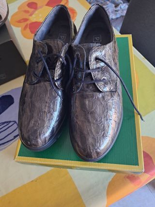 Zapatos de vestir mujer me costaron 85e
