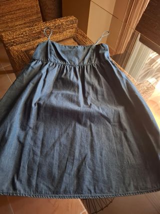 Vestido vaquero de tirantes