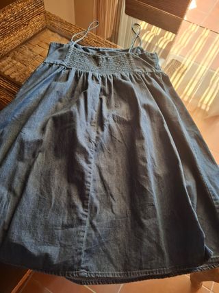 Vestido vaquero de tirantes