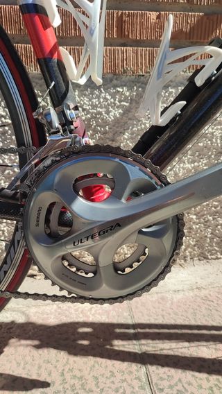 Bicicleta Look Roja y Negra
Super ligera 