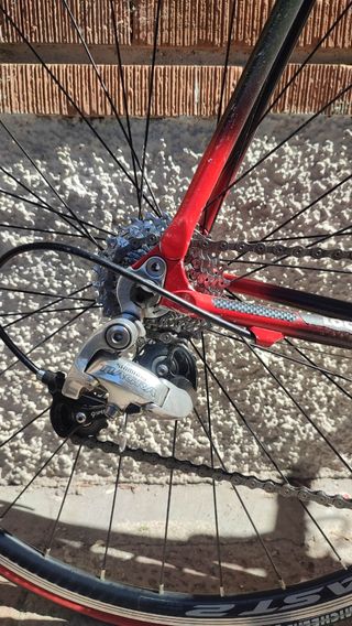 Bicicleta Look Roja y Negra
Super ligera 