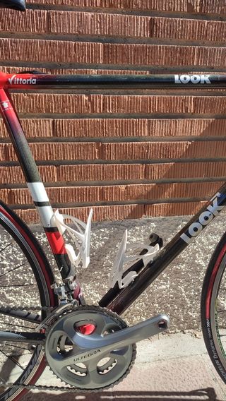 Bicicleta Look Roja y Negra
Super ligera 