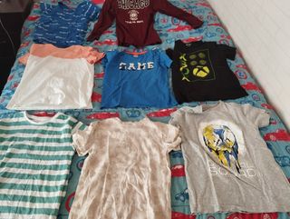 Lote de 8 camisetas para niño
