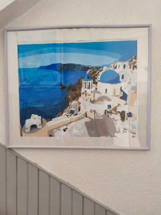 Cuadro Santorini 50x60 cm