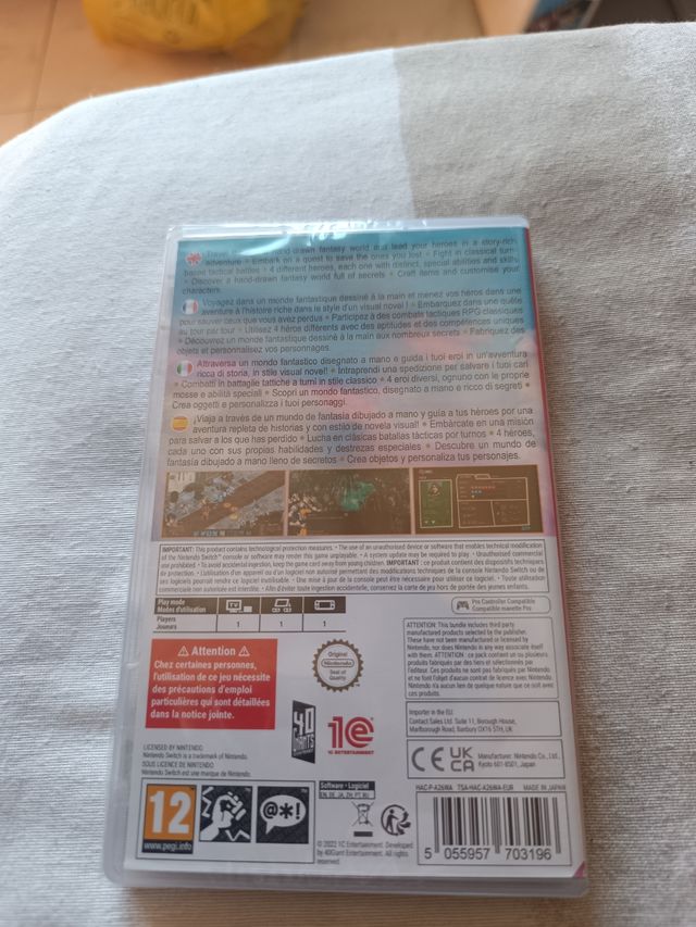 Reverie Knights Tactics Nintendo Switch