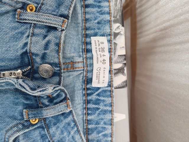 Vaqueros mujer azules