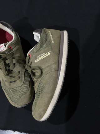 Scarpe uomo Carrera verde oliva