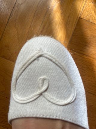 Sandalias cuña blancas beige talla 36