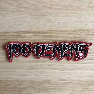 100 DEMONS logo patch toppa