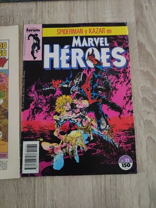 Spiderman en Marvel héroes