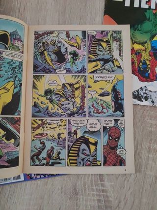 Spiderman en Marvel héroes