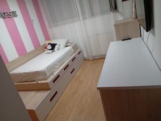 Cama nido con 4 cajones y escritorio