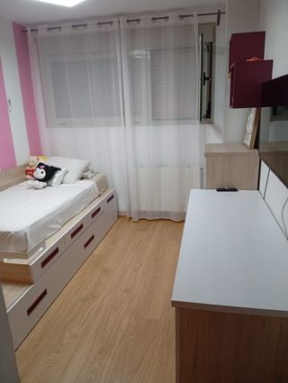 Cama nido con 4 cajones y escritorio