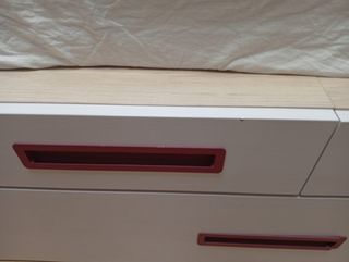 Cama nido con 4 cajones y escritorio