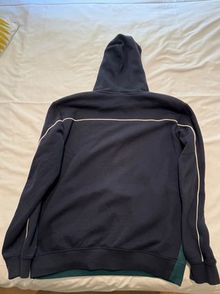 Sudadera Champion Verde y Azul Marino