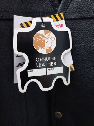 Chaleco Mujer Moto Custom, 100% piel genuina, 2XL