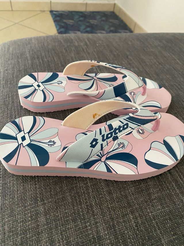 Ciabatte Lotto donna fantasia floreale