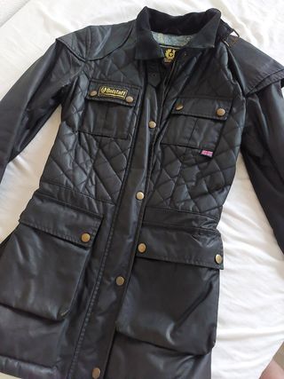 Cazadora Belstaff Gold Mujer Negra