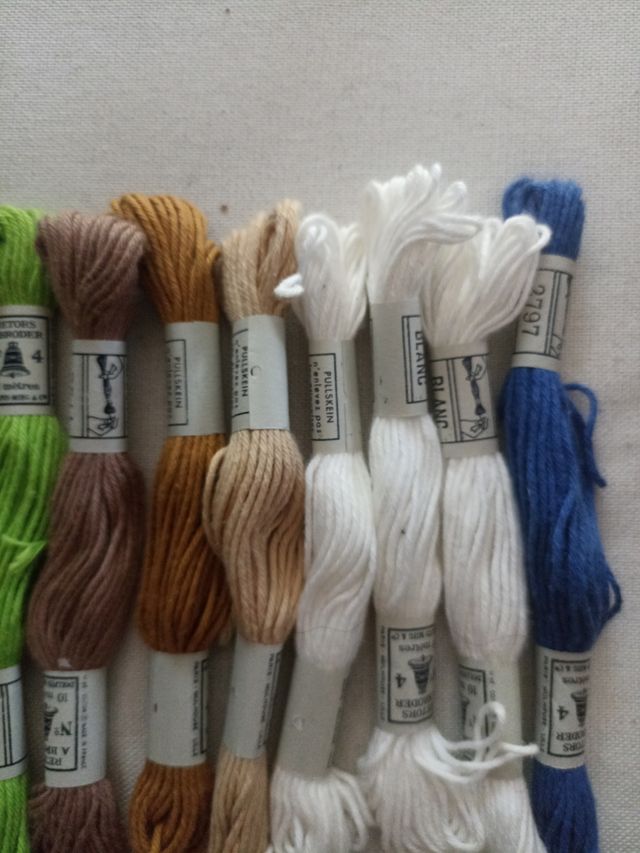 Madejas DMC Algodón Bordar Vintage