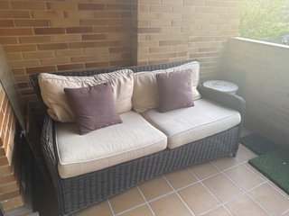 Juego de sofás para terraza
