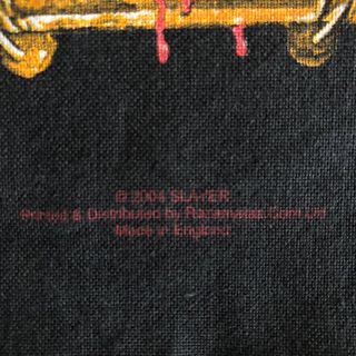 SLAYER eagle backpatch toppa 2004