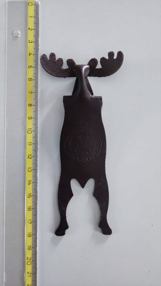 Segnalibro Renna in Pelle