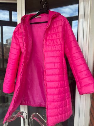 Trenca roja acolchada