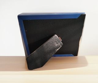 Cornice portafoto blu stelle - Metallo - cm 12x10