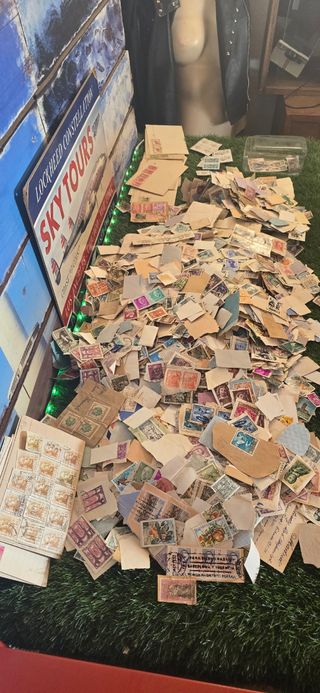 Antiguos sellos de correo