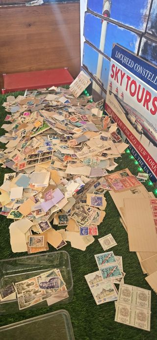 Antiguos sellos de correo