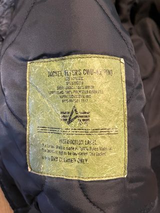 Chaqueta Alpha Industries Azul