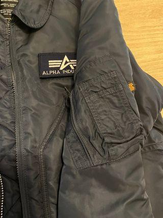 Chaqueta Alpha Industries Azul