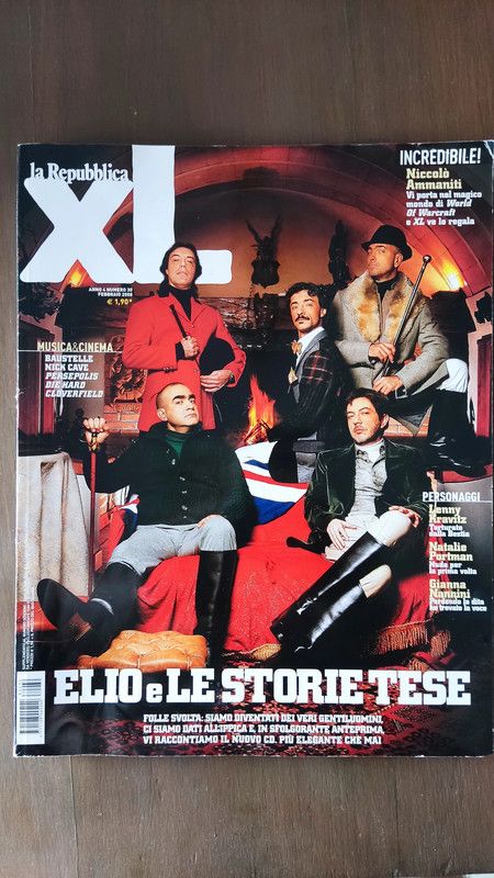Repubblica XL 30 Feb.2008 - Elio e le Storie Tese