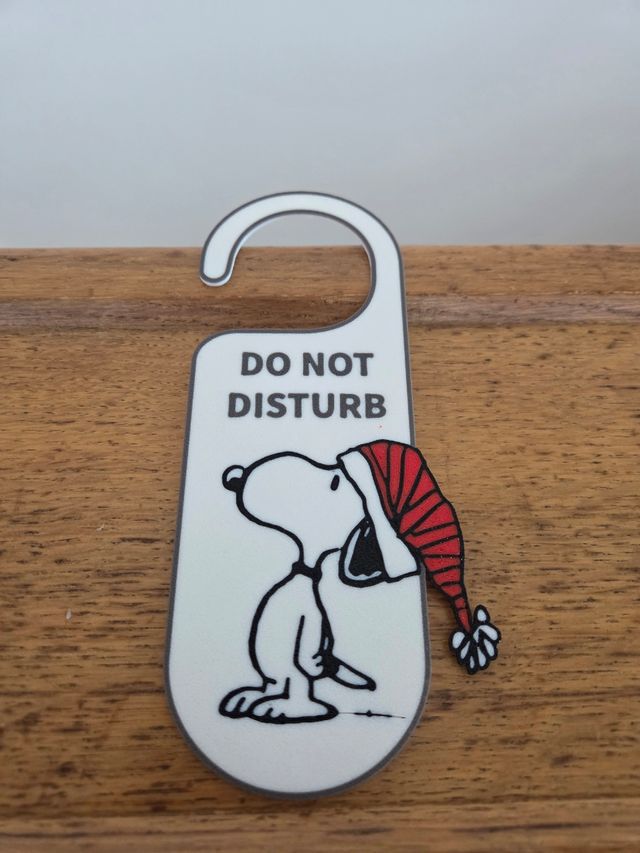 Do not disturb snoopy