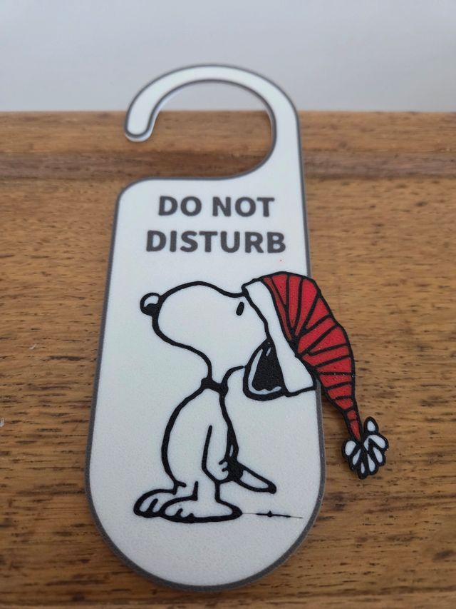 Do not disturb snoopy