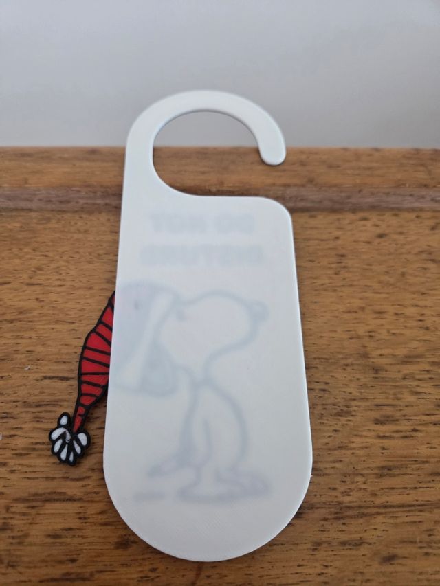 Do not disturb snoopy